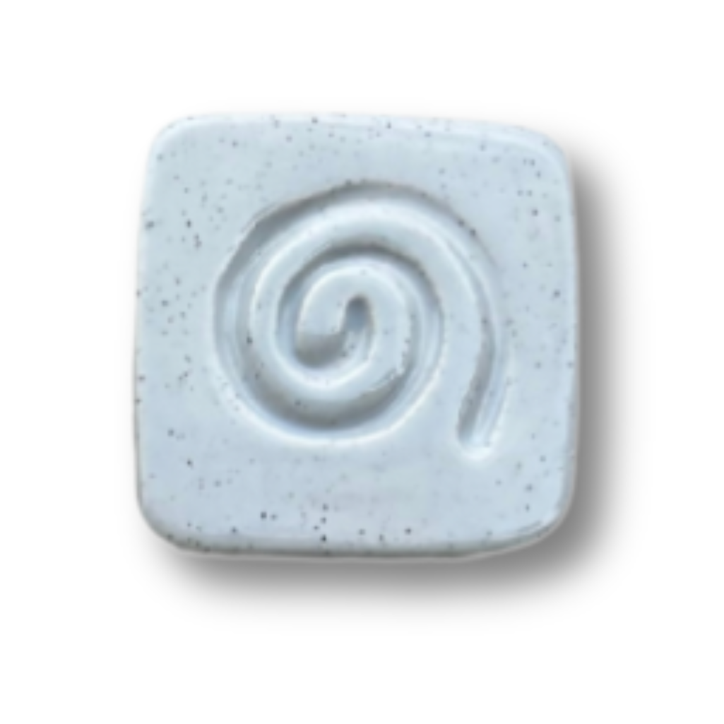 Custom Garlic/Ginger Grater Herb Stripper in White Speckled Clay