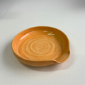 Spoon Rest in Off White Clay in Apricot Gloss – Clay Create Australia