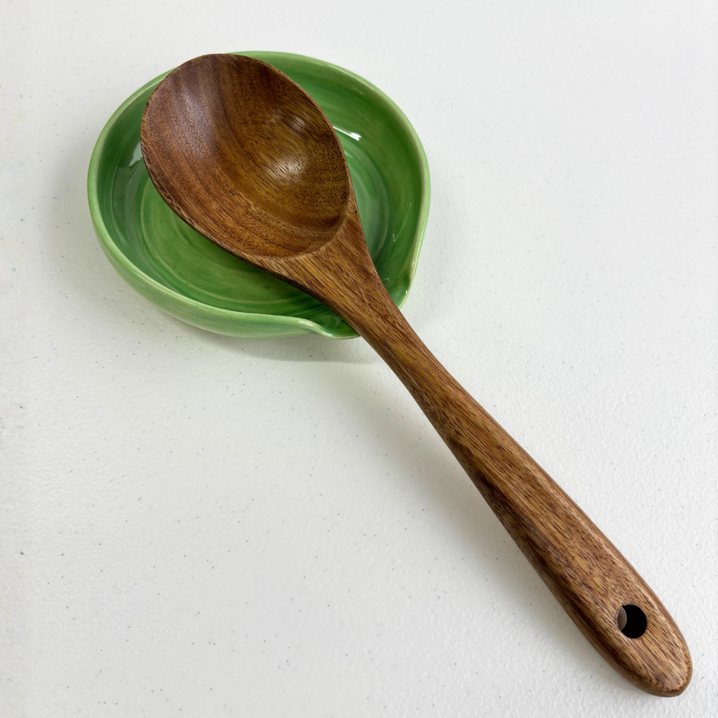 Spoon Rest in Off White Clay – Clay Create Australia