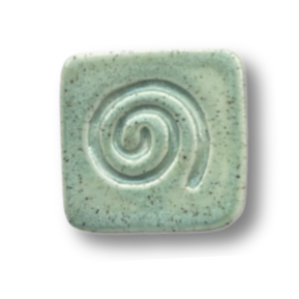 Custom Garlic/Ginger Grater Herb Stripper in White Speckled Clay