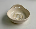 Garlic/Ginger Grater Herb Stripper in Off White Clay in White Gloss – Clay Create Australia