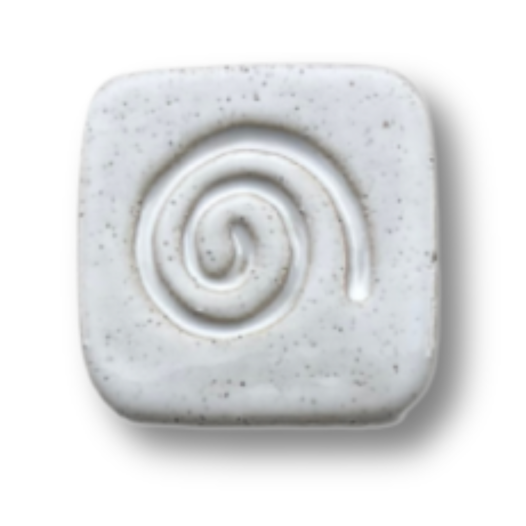 Custom Garlic/Ginger Grater Herb Stripper in Tan Speckled Clay