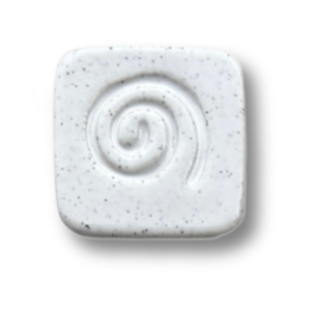 Custom Garlic/Ginger Grater Herb Stripper in White Speckled Clay